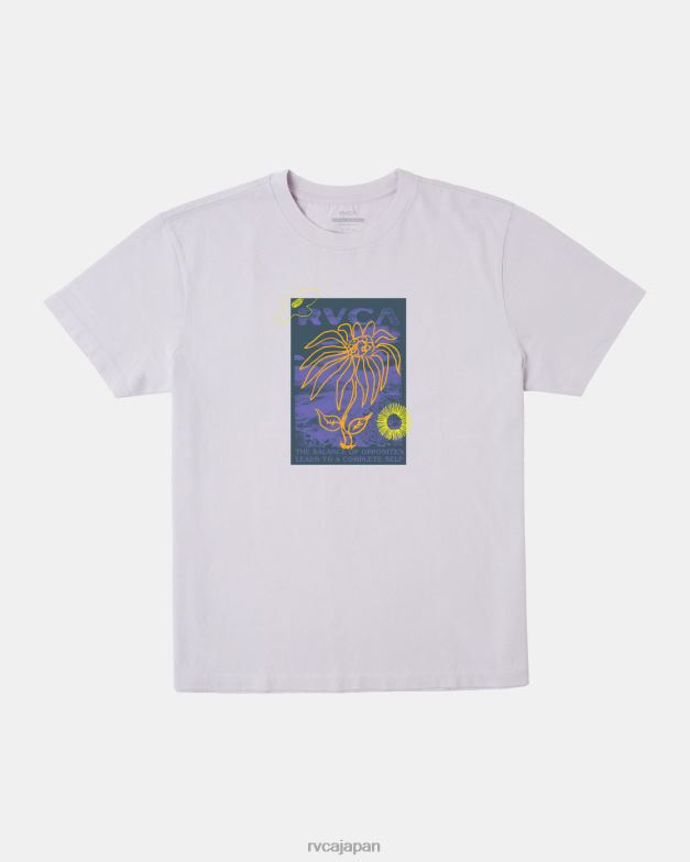 衣類 TP8J207 霧 RVCA 男性 アトミックジャムTシャツ