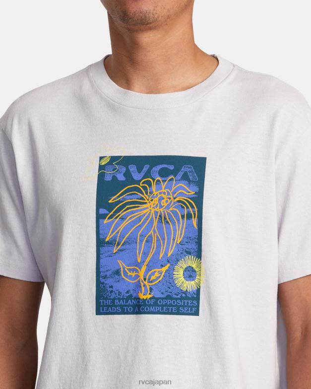 衣類 TP8J207 霧 RVCA 男性 アトミックジャムTシャツ