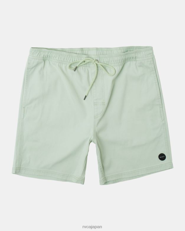 衣類 TP8J216 アクア RVCA 男性 エスケープ弾性ウエストウォークショーツ 17