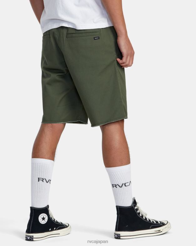 衣類 TP8J219 カクタス RVCA 男性 週末伸縮性ウエストショーツ