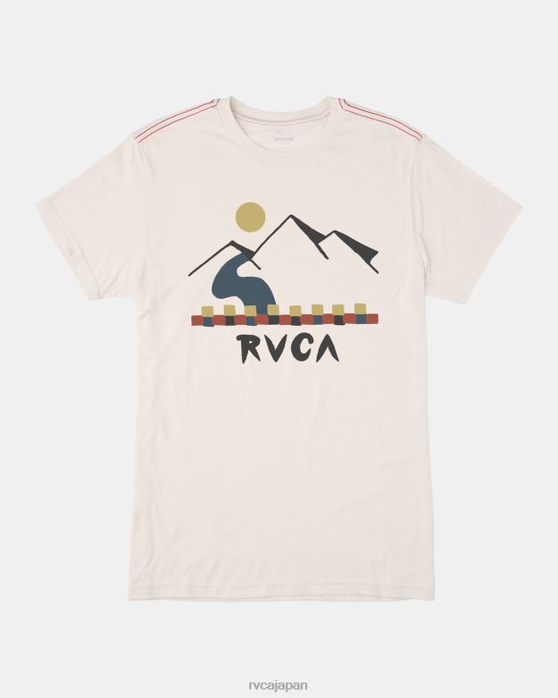 衣類 TP8J223 アンティークホワイト RVCA 男性 インナーステート T シャツ