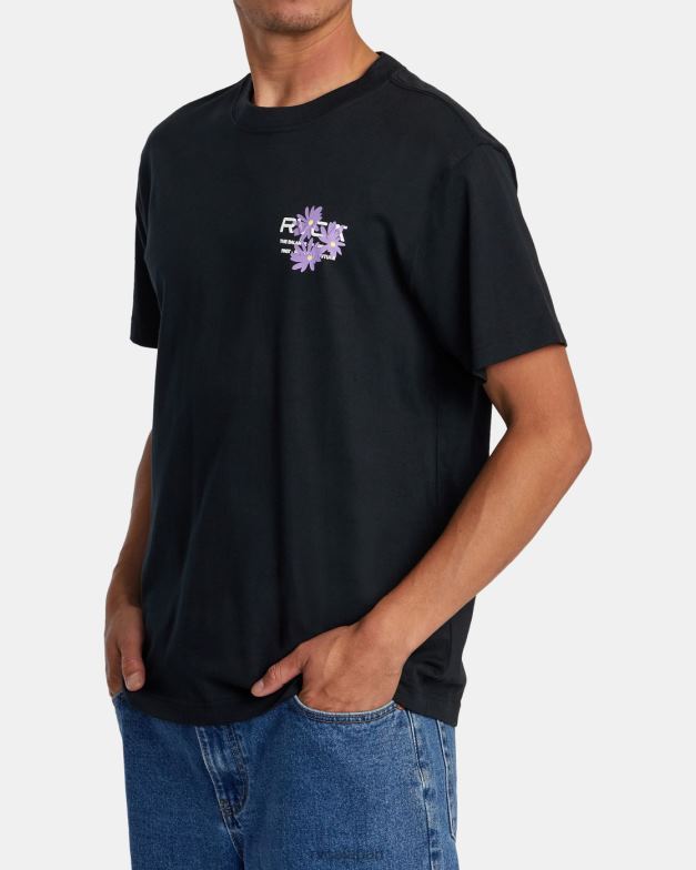 衣類 TP8J271 黒 RVCA 男性 グランドカバーティー