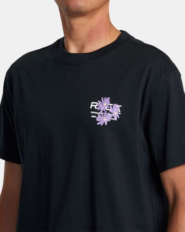 衣類 TP8J271 黒 RVCA 男性 グランドカバーティー