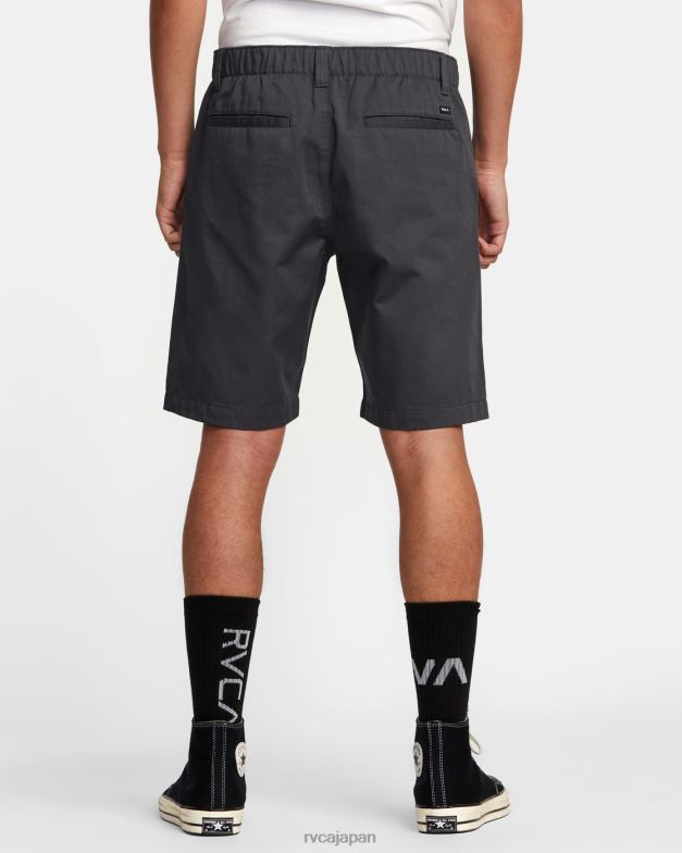 衣類 TP8J328 ガレージブルー RVCA 男性 リセッションコレクション アメリカーナ エラスティック 20 ショーツ