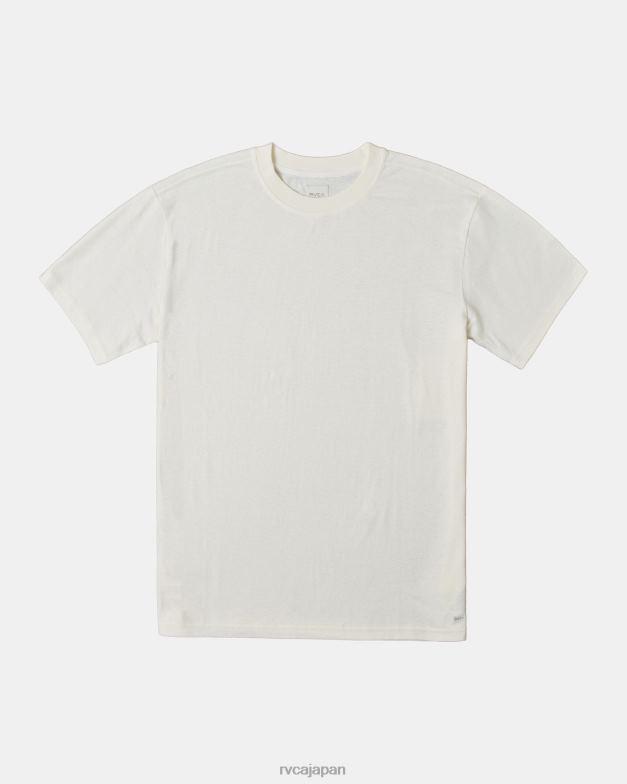 衣類 TP8J352 自然 RVCA 男性 高級麻Tシャツ