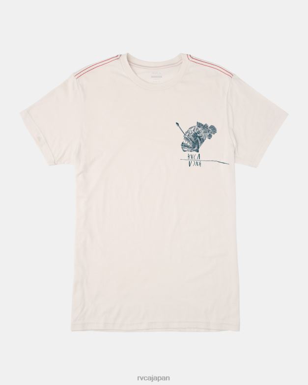 衣類 TP8J37 アンティークホワイト RVCA 男性 ベンホートン アビス Tシャツ