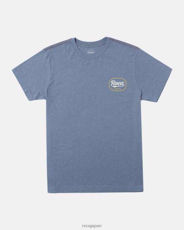 衣類 TP8J382 インダストリアルブルー RVCA 男性 パンテロTシャツ