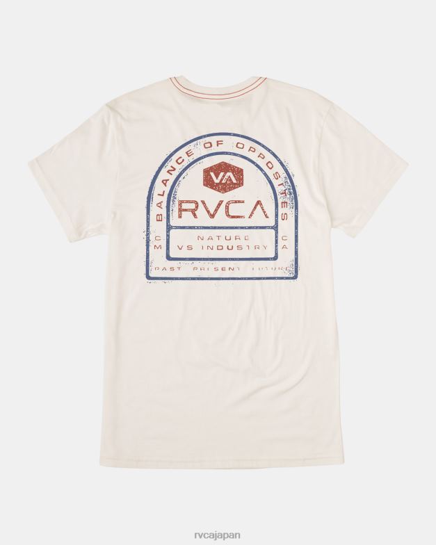 衣類 TP8J38 アンティークホワイト RVCA 男性 トラクトティー
