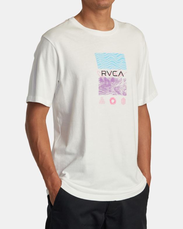 衣類 TP8J3 アンティークホワイト RVCA 男性 ラジオファウナTシャツ
