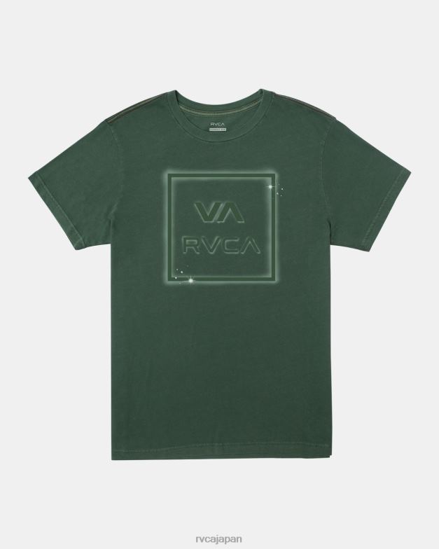 衣類 TP8J402 カレッジグリーン RVCA 男性 ずっとずっとTシャツ