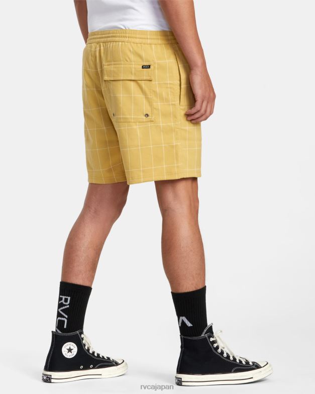 衣類 TP8J58 バナナ RVCA 男性 エスケープスーツ伸縮性ウォークショーツ 17