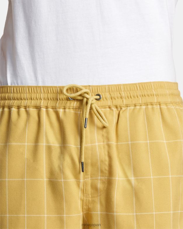 衣類 TP8J58 バナナ RVCA 男性 エスケープスーツ伸縮性ウォークショーツ 17