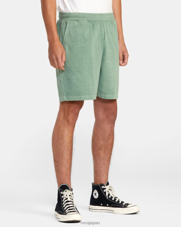 衣類 TP8J606 ほうれん草 RVCA 男性 PTC エラスティック ウォークショーツ 18
