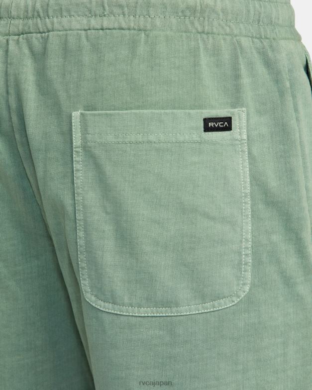衣類 TP8J606 ほうれん草 RVCA 男性 PTC エラスティック ウォークショーツ 18