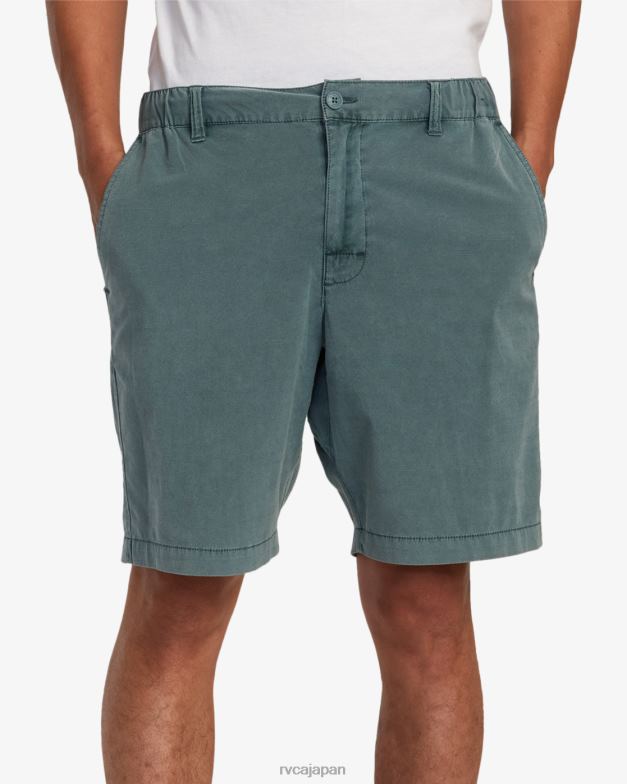 衣類 TP8J640 バルサムグリーン RVCA 男性 オールタイムリンスコースタルハイブリッドショーツ 19
