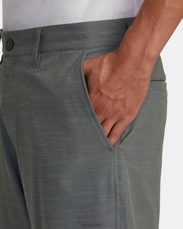 衣類 TP8J651 オリーブ RVCA 男性 バランスハイブリッド20ショーツ