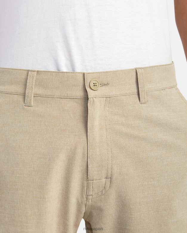 衣類 TP8J675 カーキ RVCA 男性 バランスハイブリッド20ショーツ