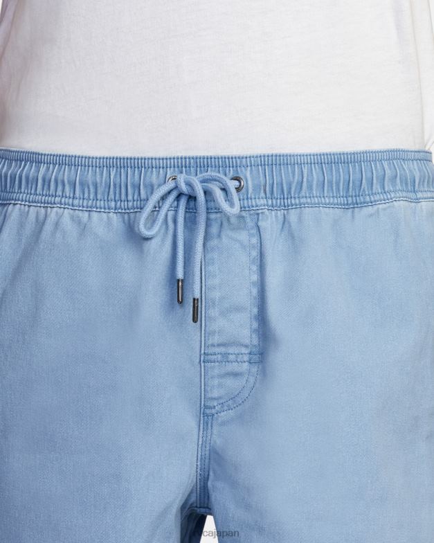 衣類 TP8J690 デジャブルー RVCA 男性 エスケープ弾性ウエストウォークショーツ 17