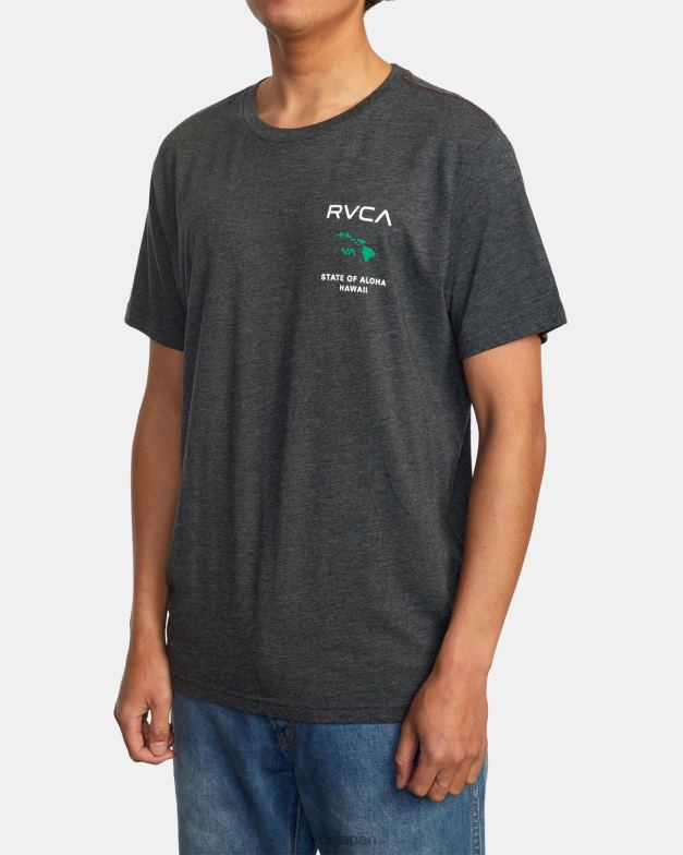衣類 TP8J702 黒/緑 RVCA 男性 アロハTシャツの状態
