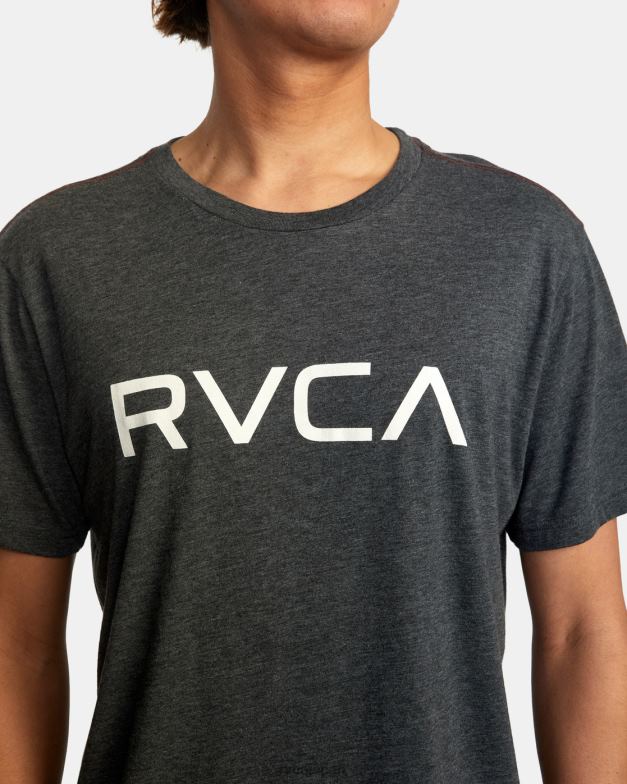 衣類 TP8J705 黒、白 RVCA 男性 ビッグティー