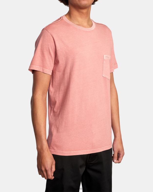 衣類 TP8J766 ダスティローズ RVCA 男性 PTC II ピグメント T シャツ