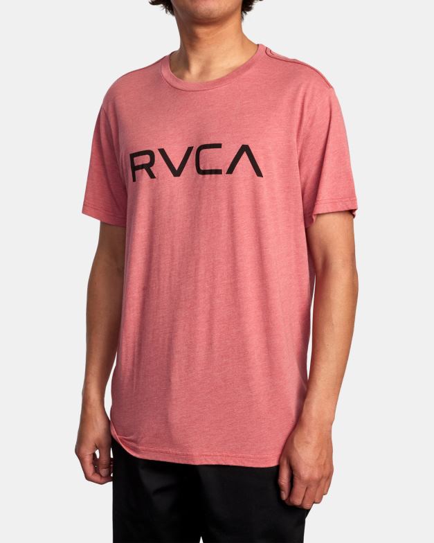衣類 TP8J826 ダスティーピンク RVCA 男性 ビッグティー