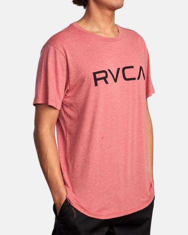 衣類 TP8J826 ダスティーピンク RVCA 男性 ビッグティー