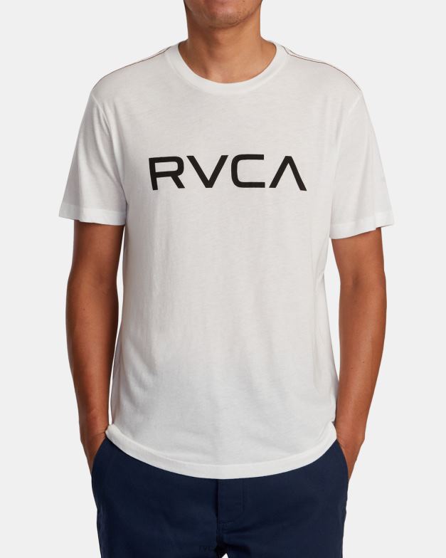 衣類 TP8J859 アンティークホワイト RVCA 男性 ビッグティー