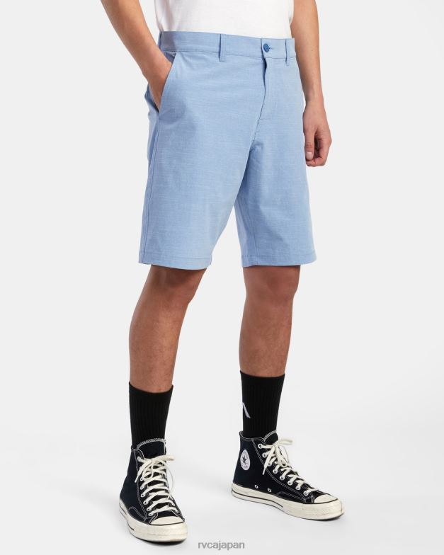 衣類 TP8J868 航海の青 RVCA 男性 バランスハイブリッド20ショーツ