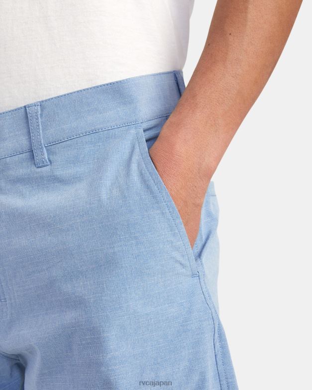 衣類 TP8J868 航海の青 RVCA 男性 バランスハイブリッド20ショーツ