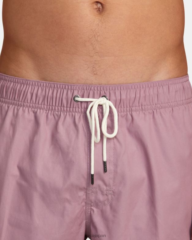 衣類 TP8J884 ラベンダー RVCA 男性 オポジットハイブリッド伸縮性ショーツ