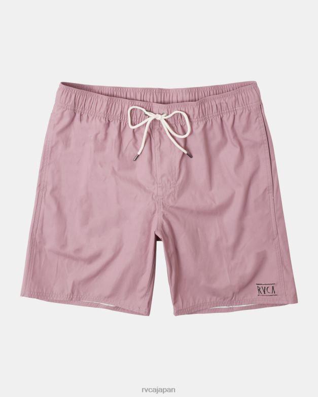 衣類 TP8J884 ラベンダー RVCA 男性 オポジットハイブリッド伸縮性ショーツ