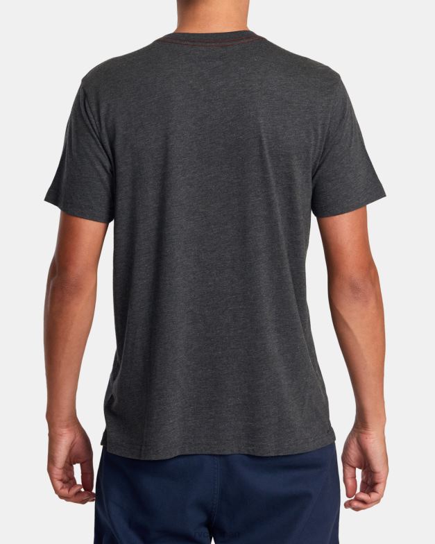 衣類 TP8J903 黒 RVCA 男性 ビッグティー