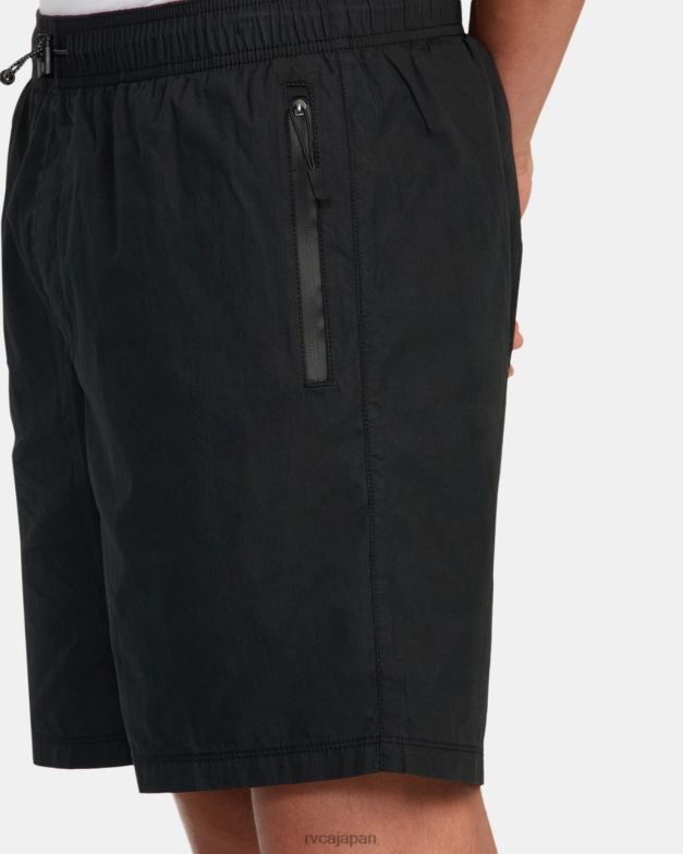 衣類 TP8J904 黒 RVCA 男性 Brodie 2 ハイブリッド エラスティック ショーツ 17